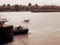 Instandhaltung auf dem Zollboot  Fuji GW 690 III,  Ilford FP4+ - 18.08.2014 -