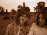 Fred + Klaus  Agfa Billy 6x9;  Film Agfa IF  - 1970 -