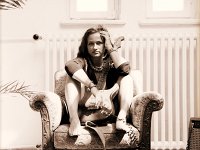 Nic mit Fender  Pentax 6x7, 4.0/200, Agfa Pan 25