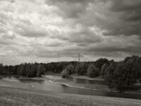 Blick zur Wesler Rheinbrücke  iPhone 13 Pro Max  - 15.07.2025 -