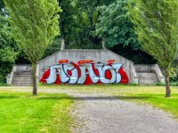 Graffito im Park  iPhone 13 Pro Max  - 01.07.2022 -