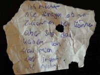 Fundstück; Geheimer Wunsch  iPhone 13 Pro Max  - 30.08.2025 -