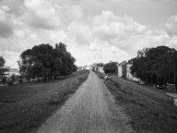 Auf dem Rheindeich Duisburg Laar  CHINON 3001 Multiscan, Kentmere Pan 400  - 10.09.2026 -