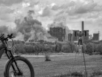 Mein Rad auf dem Rheindeich  Pentax K-3 Mark III Monochrome, HD PENTAX - D FA* 2.8/70-200 ED DC AW  -21.08.2026 -