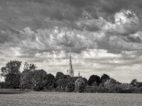 Dorfkirchturm  Pentax K-3 Mark III Monochrome, SMC PENTAX-FA 1.9/43 Limited  - 28.09.2026 -