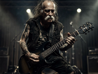 Wäre ich Rockmusiker geblieben, würde ich heute so agieren  Eigene Fotografie und "Image Playground"  Bearbeitung  - 30.09.2026 -