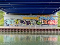 Ganz schön bunt hier  iPhone 17 Pro Max   - 17.06.2026 - : Graffiti