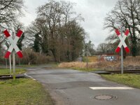 Unbeschrankter Bahnübergang I  iPhone 17 Pro Max   - 23.02.2026 -